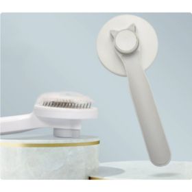 Pet Cat Comb (Option: Grey)